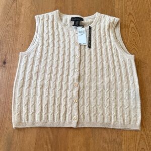 Cashmere Sweater Vest - House of Harlow